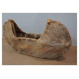 Handmade Birch Bark Canoe