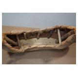 Handmade Birch Bark Canoe