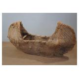 Handmade Birch Bark Canoe