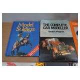Vintage Books - Model Car Hand Book, Model Soldiers, Marbles, Toys