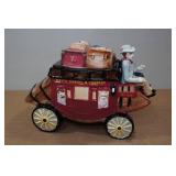 Vintage Wells Fargo Stagecoach Cookie Jar