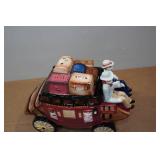 Vintage Wells Fargo Stagecoach Cookie Jar