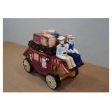 Vintage Wells Fargo Stagecoach Cookie Jar