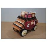 Vintage Wells Fargo Stagecoach Cookie Jar