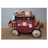 Vintage Wells Fargo Stagecoach Cookie Jar