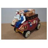 Vintage Wells Fargo Stagecoach Cookie Jar