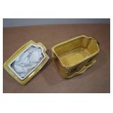 Vintage Webster Log House Cookie Jar