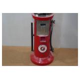 Mercury Sales & Service Gas Pump Replica Gum Ball Machine