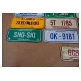 Assorted Novelty Miniature License Plates