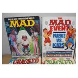 Assorted Vintage Magazines - Mad, Cracked, Good Old Days