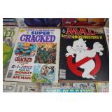 Assorted Vintage Magazines - Mad, Cracked, Good Old Days