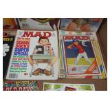 Assorted Vintage Magazines - Mad, Cracked, Good Old Days