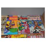 Assorted Vintage Comic Books - Superman, Spider-Man, Donald Duck, Lone Ranger