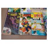 Assorted Vintage Comic Books - Superman, Spider-Man, Donald Duck, Lone Ranger