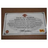 Maisto Harley Davidson 1936 EL Knucklehead 1:18 Scale Model