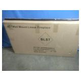 42" Wall-Mount Linear Electric Heater Fireplace 42" Wall-Mount Linear Electric Heater Fireplace