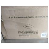 8-Pc. Pre-Seasoned Cast Iron Cookware Set 8-Pc. Pre-Seasoned Cast Iron Cookware Set