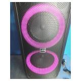 beFree Sound Dual 8" Bluetooth Wireless Portable Party Speaker with Reactive Lights beFree Sound Dual 8" Bluetooth Wireless Portable Party Speaker with Reactive Lights