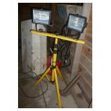 Two sets of garage work lights Two sets of garage work lights