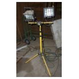 Two sets of garage work lights Two sets of garage work lights