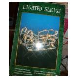 Group of fiber optic and rope lighting items Group of fiber optic and rope lighting items