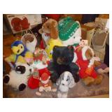 Group of new plush animals Group of new plush animals