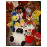 Group of new plush animals Group of new plush animals