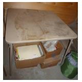 Two folding tables Two folding tables
