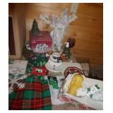 group of christmas items group of christmas items
