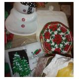 group of christmas items group of christmas items