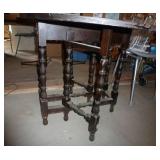 folding wing table 18x18x27 folded down folding wing table 18x18x27 folded down