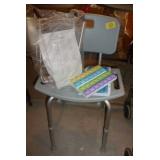 Shower chair, pill boxes, device to help put socks on Shower chair, pill boxes, device to help put socks on