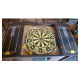 New dart board - only 1 set of darts New dart board - only 1 set of darts