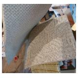 Group of throw rugs Group of throw rugs