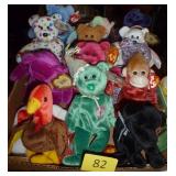 Lot of 13 beanie babies Lot of 13 beanie babies