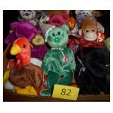 Lot of 13 beanie babies Lot of 13 beanie babies