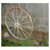 3 various steel wheels 3 various steel wheels