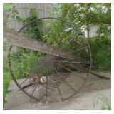 Old Hay/Buck Rake and push reel mower Old Hay/Buck Rake and push reel mower