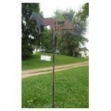 Double sided horse and buggy metal sign Double sided horse and buggy metal sign