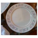 Dynasty China set - 8 dinner and 8 salad plates, 6 cups, 2 vegetable serving bowls and 1 large Dynasty China set - 8 dinner and 8 salad plates, 6 cups, 2 vegetable serving bowls and 1 large