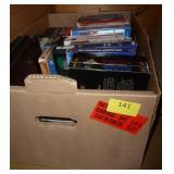 Box full of VHS movies Box full of VHS movies