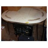 vintage metal table vintage metal table