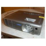 Epson Powerlite projector and projection screen Epson Powerlite projector and projection screen