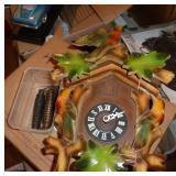 Two cuckoo clocks - working condition unknown Two cuckoo clocks - working condition unknown