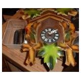 Two cuckoo clocks - working condition unknown Two cuckoo clocks - working condition unknown