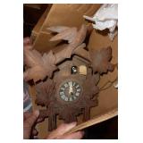 Two cuckoo clocks - working condition unknown Two cuckoo clocks - working condition unknown