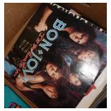 Box of 45rpm records - about 50 Box of 45rpm records - about 50