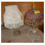 2 small vintage lamps 2 small vintage lamps