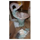 Tulip water fountain - new with pump Tulip water fountain - new with pump