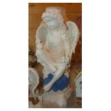 Lot of angels and small lamp Lot of angels and small lamp